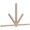 Ekena Millwork Kennewick Smooth Timber Gable Bracket, Douglas Fir, 108"W x 58"H x 3 1/2"D x 3 1/2"F, 13/12 Pitch GBW108X58X0404KEN00SDF - alternate 3